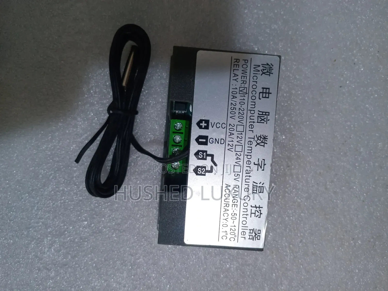 Digital Temperature Controller Thermostat Switch Sensor Meter