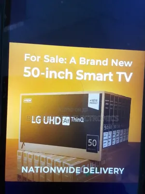 50 Inches Lg Smart With Building Showcasing Apps