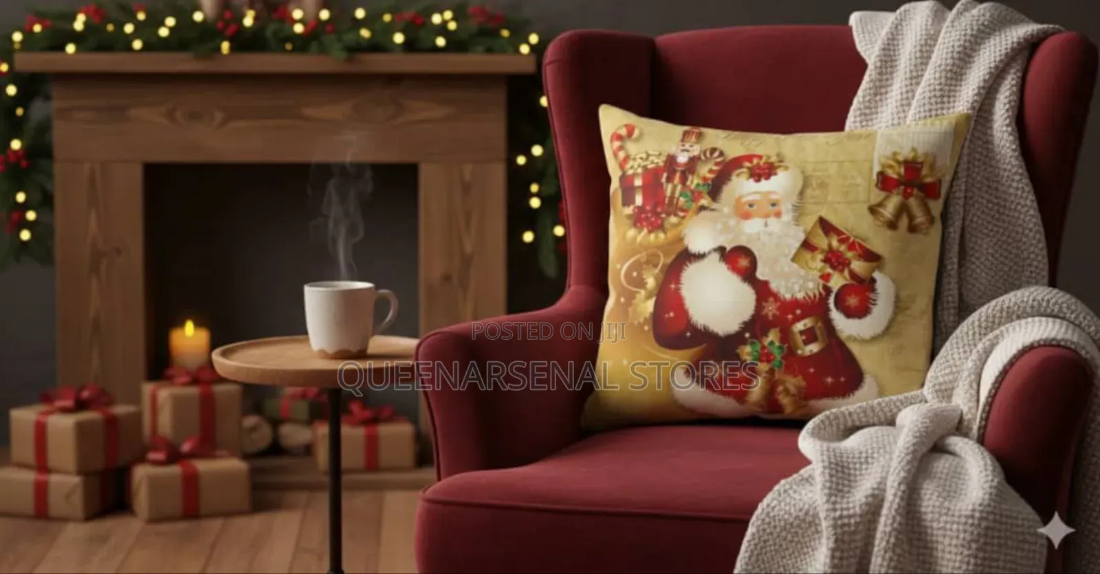 Christmas Throw Pillow