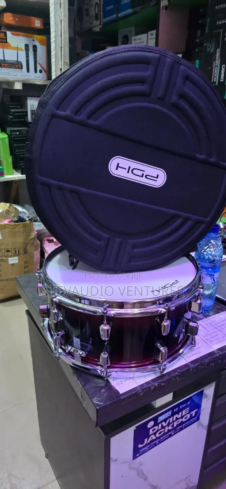 Original Pdh Snare Drums With Flight Case