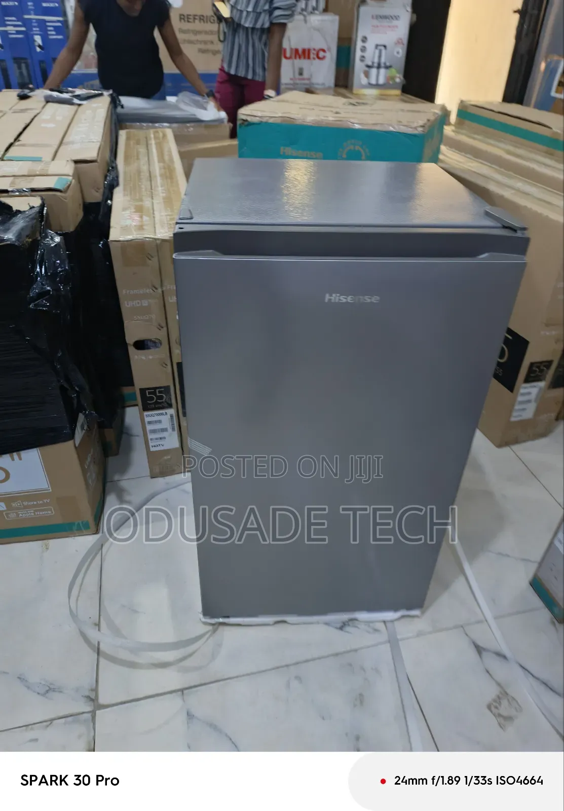 90l Hisense Table Top Refrigerator