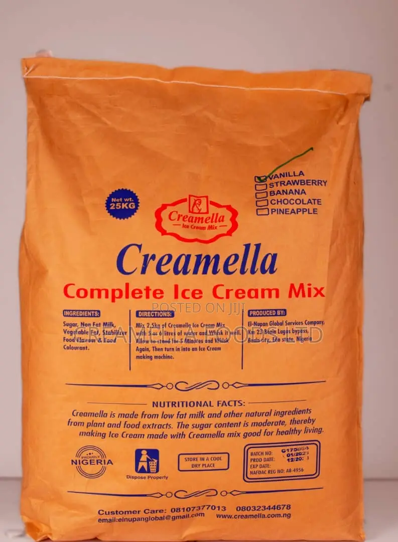 Icecream Mix 25kg