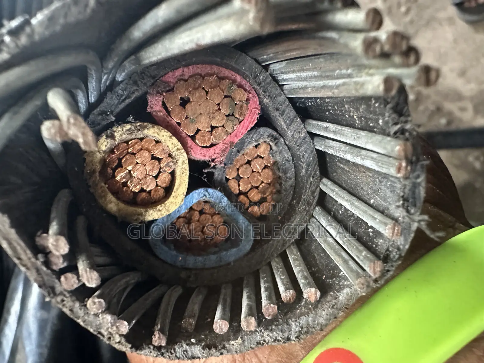150mmx4core Armored Cable