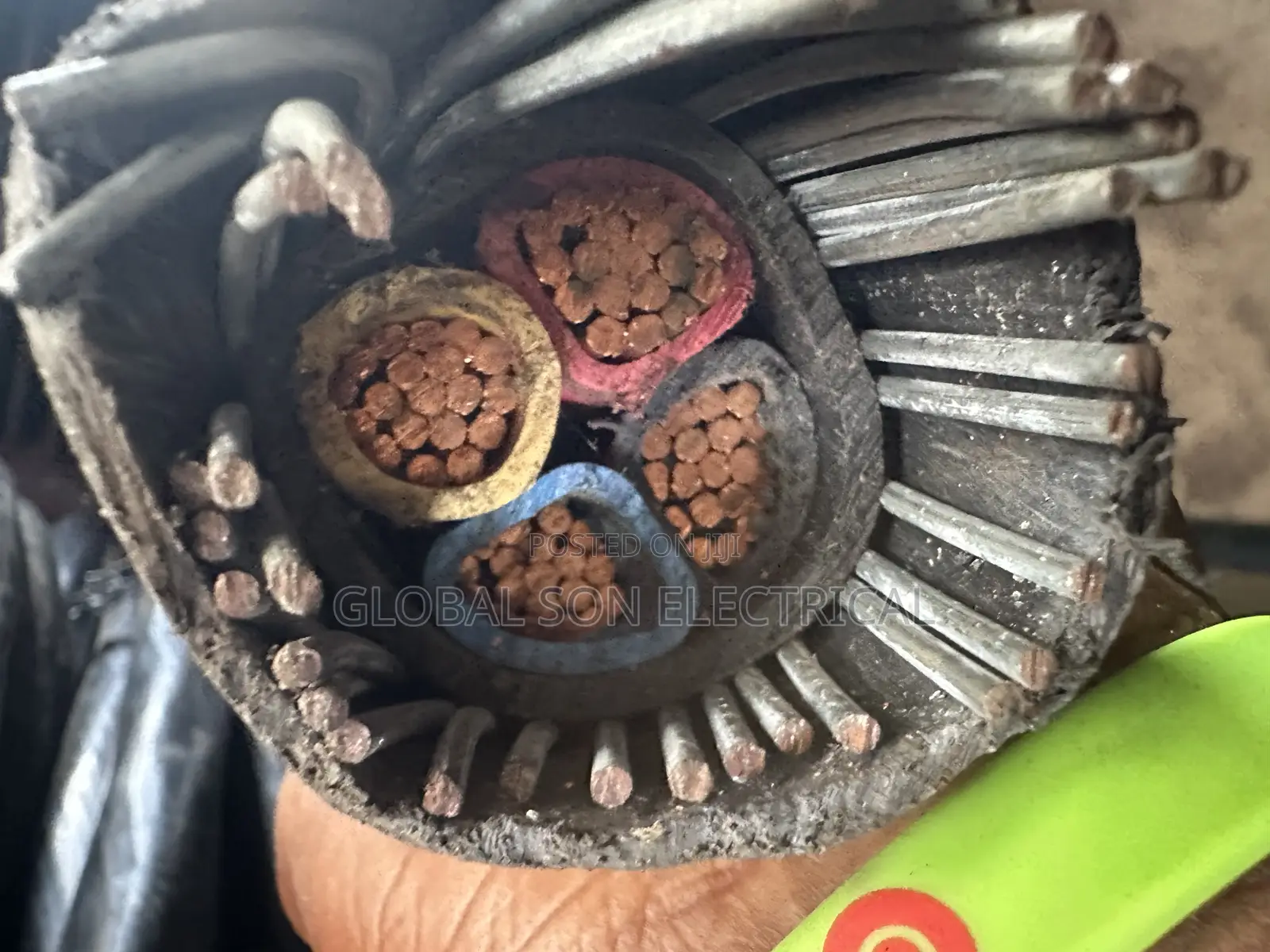 150mmx4core Armored Cable