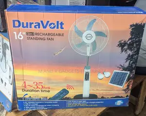 Rechargeable Solar Fan