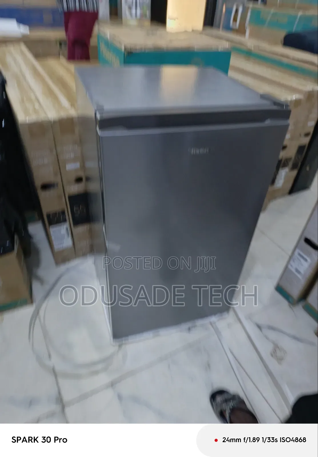 Silver Hisense 90l 093dr Refrigerator