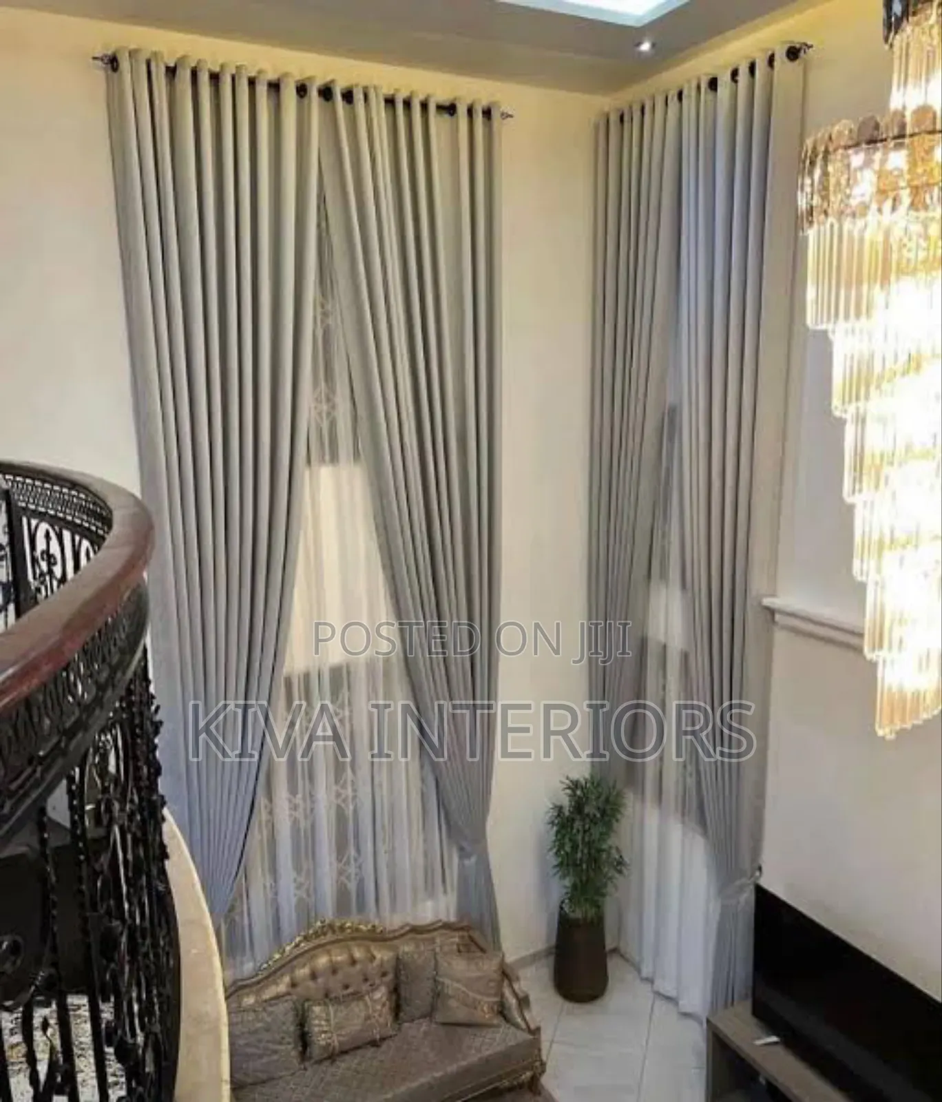 Duplex Luxury Turkish Curtains