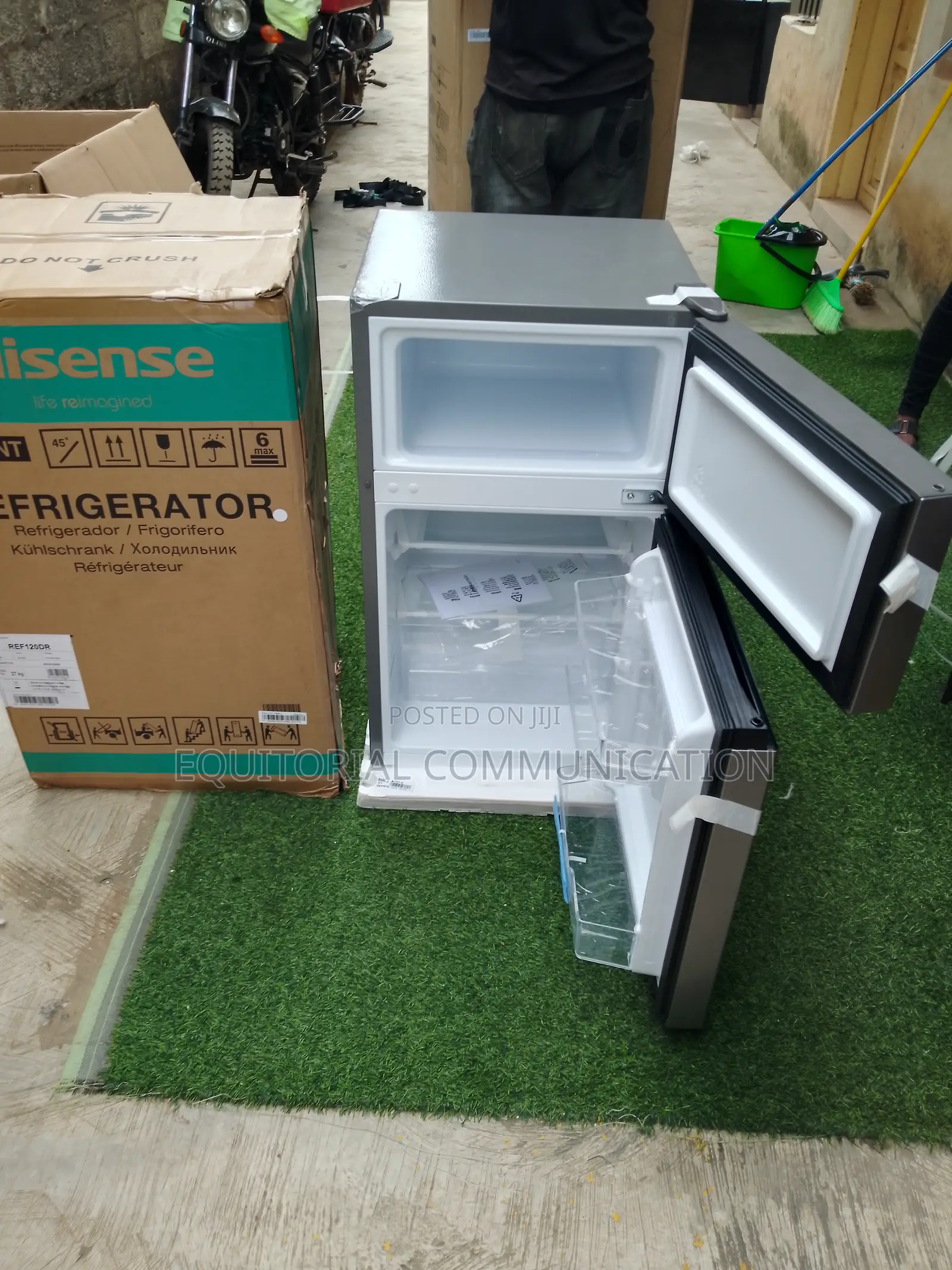 Hisense 87-Litre Compact Double Door Refrigerator