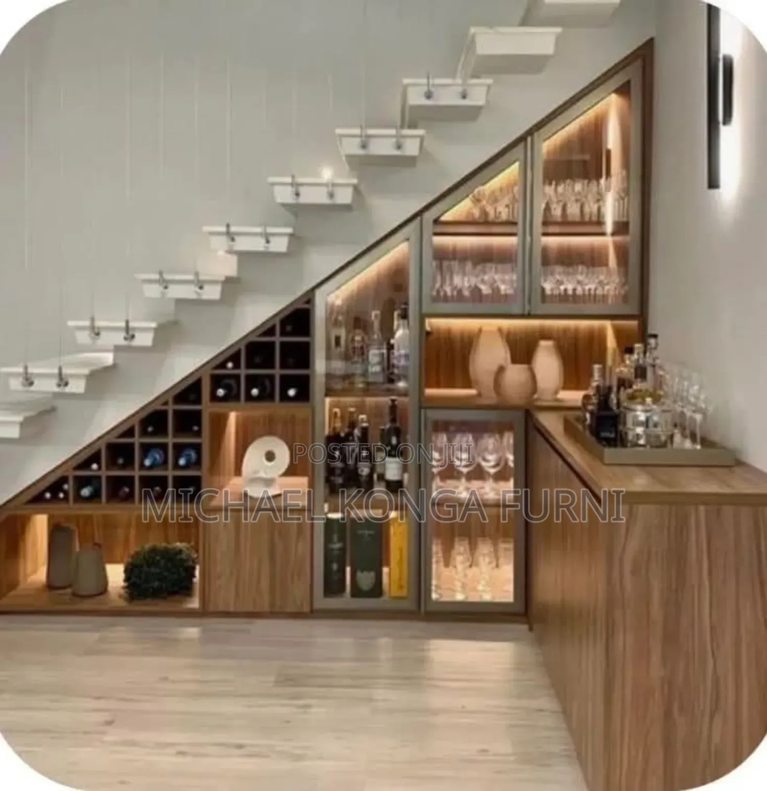 Under Staircase Winebar