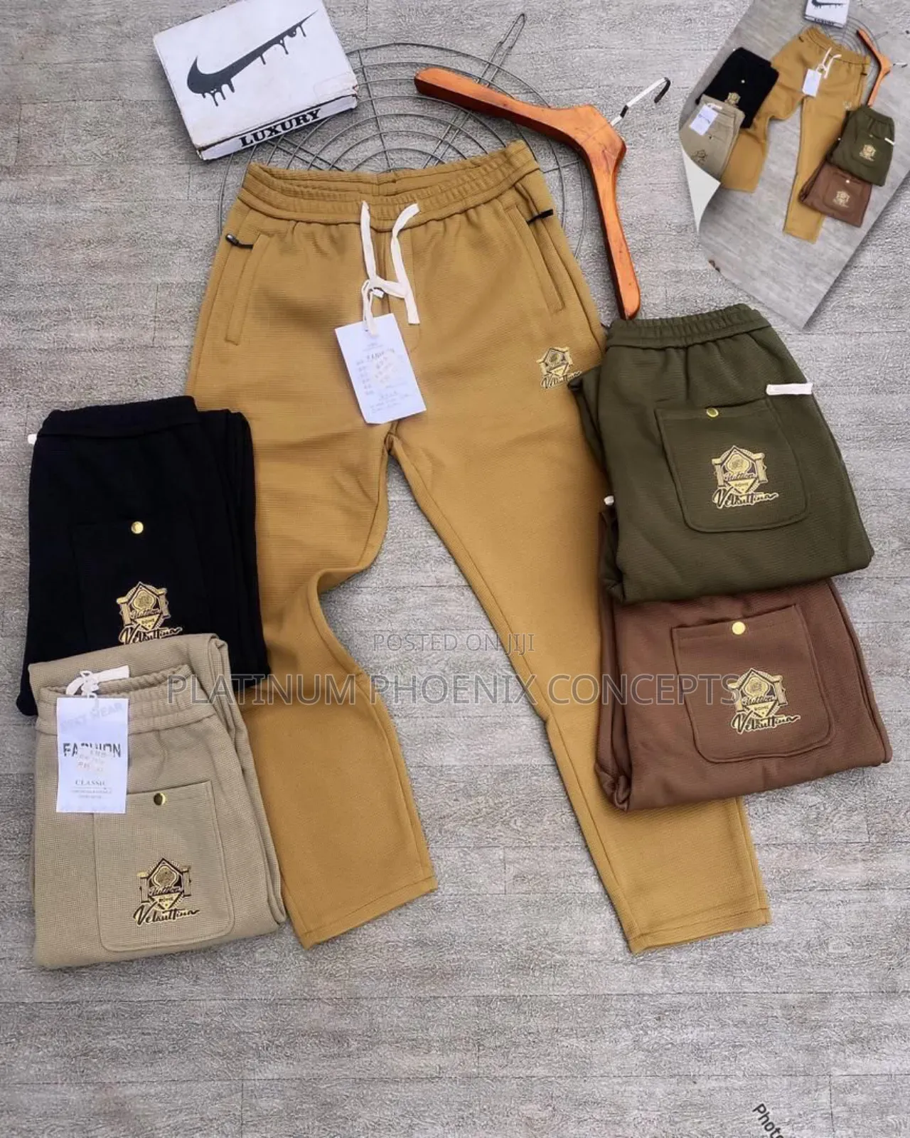 High Quality Unisex Stock Joggers