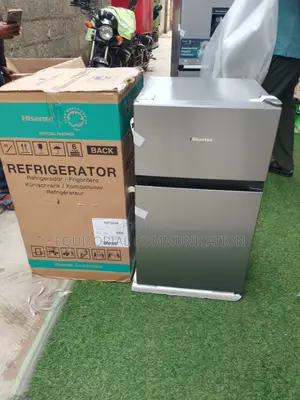 Hisense Ref120dr Sleek Compact Double Door Refrigerator