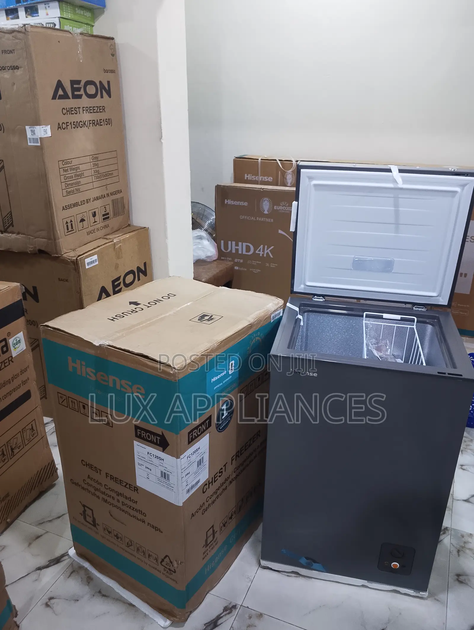 High-Performance, Energy-Efficient 95l Hisense Chest Freezer