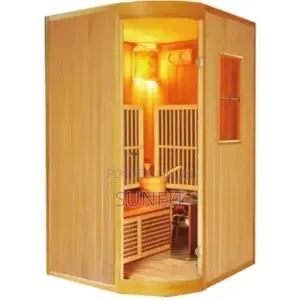 American Fitness Infrared and Steam Sauna - 2 Users