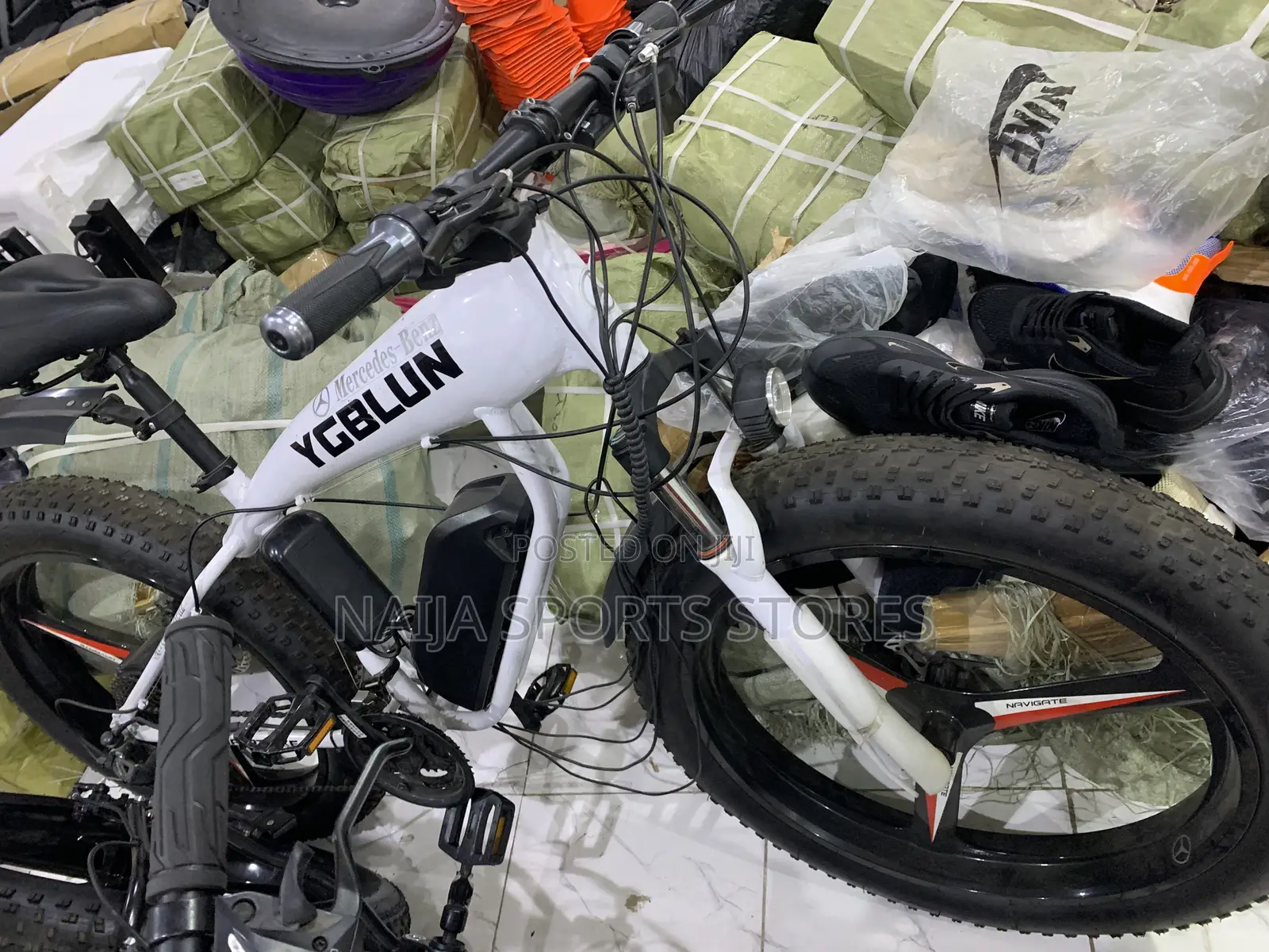 Electric Mecedes Bike