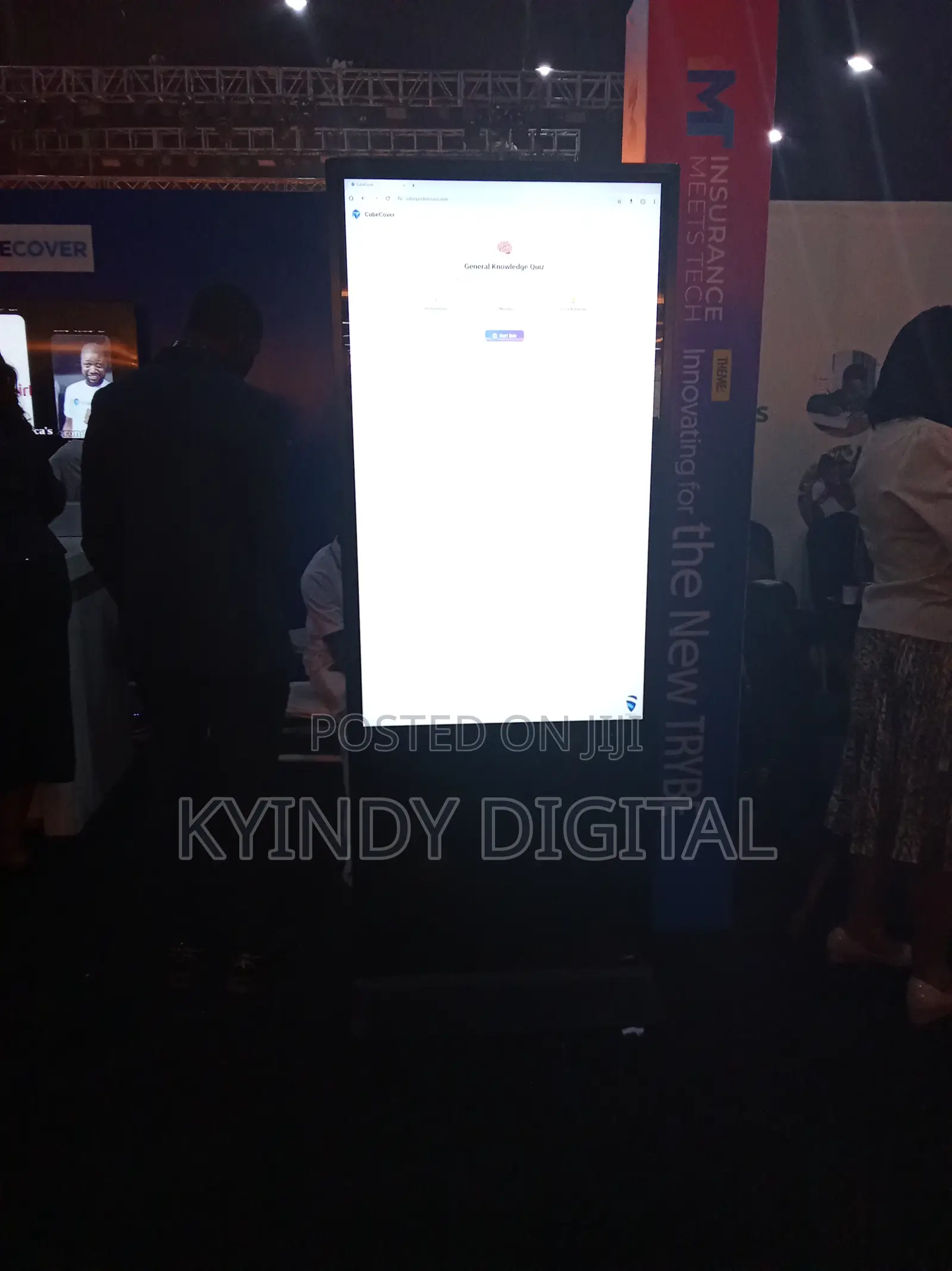 55 Inches Interactive Screen