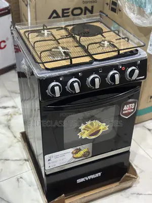 Skyrun 3 Plus 1 Gas and Electric Cooking Unit (Gcs-3g1e/X)