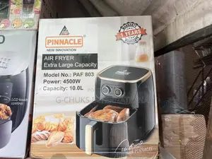 Pinnacle Extra Large Capacity Manual Air Fryer-10l