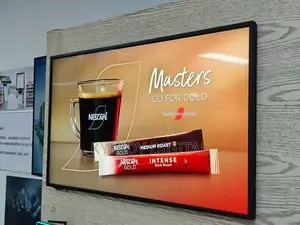 55 Inches Wall Mounted Interactive Touchscreen