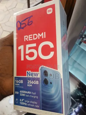 New Xiaomi Redmi 15C 4G 256 GB Red