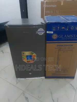 Glamstar Elegant Silver Refrigerator