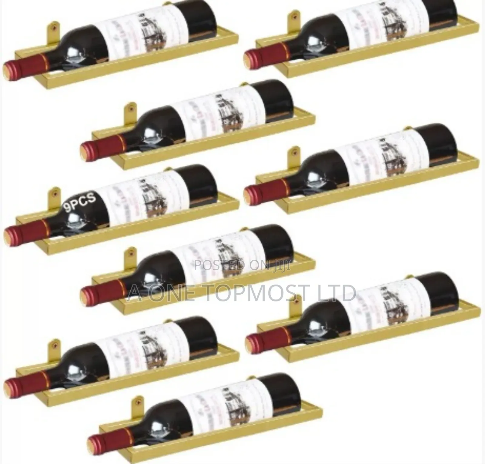 Wine 🍷 Stand (Gold)