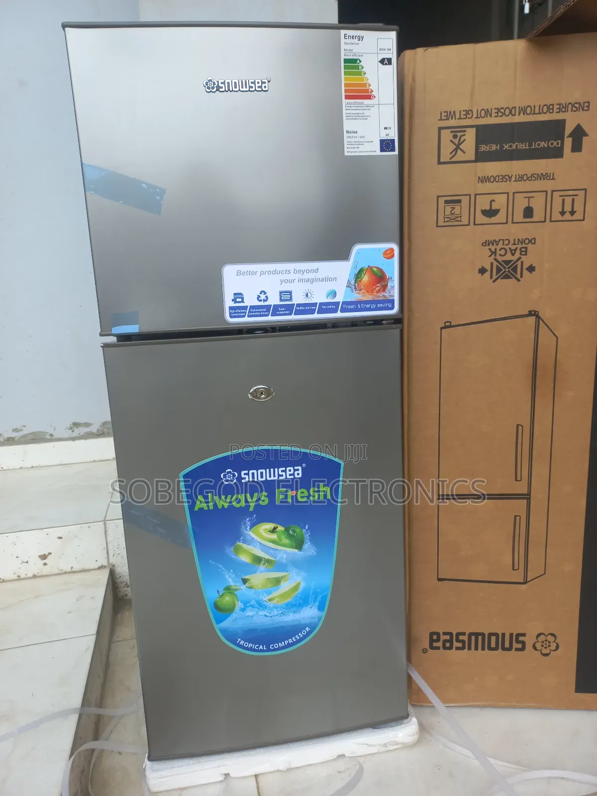 Original Snowsea Table Top Fridge Double Door