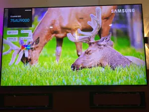 75 “ Samsung Au9000 Model Crystal Uhd HDR Alexa Inbuilt Smart Tv