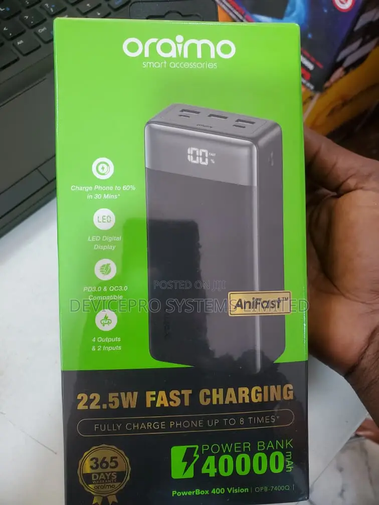 Oraimo 40,000mah Power Bank