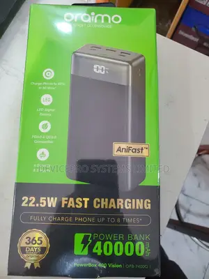 Oraimo 40,000mah Power Bank