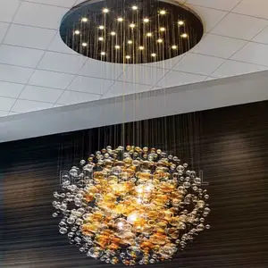 Custom Hotel Crystal Chandelier Luxury Luster