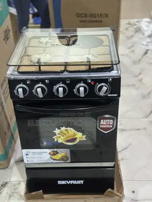 Skyrun Gas and Electric Combo Burner Cooker (Gcs-3g1e/X)