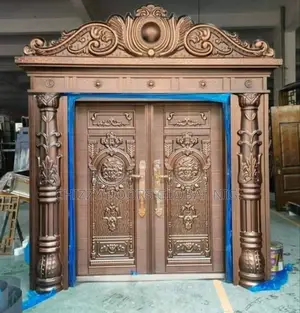 Copper Cast Door Full Gauge Royal Home Design With Ark 7ft by 5ft