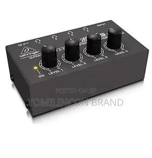 Behringer Microamp Ha400 Ultra-Compact 4 Channel Stereo Headphone