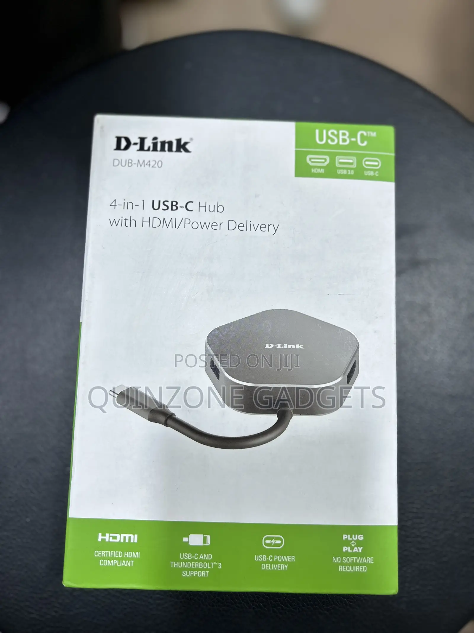 D-Link 4 in 1 Usb-C Hub With Hdmi/Power Delivery