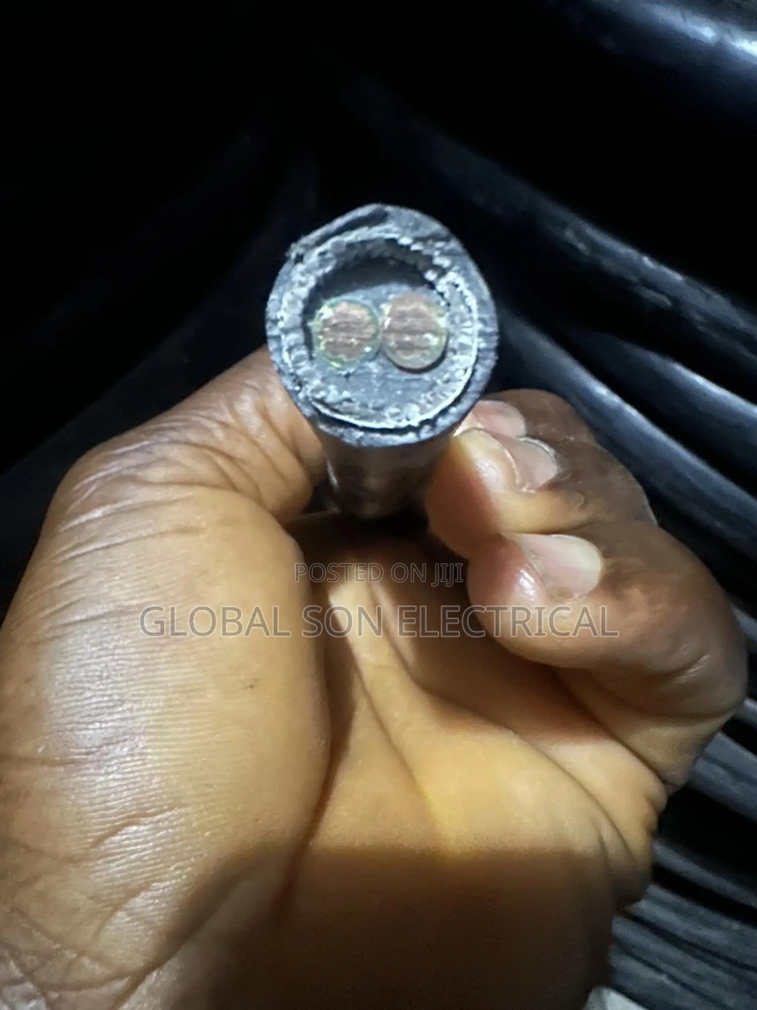 10mmx2core Armored Cable