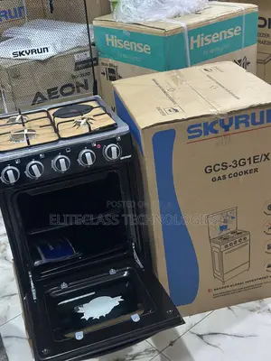 Long Lasting Skyrun Mixed Gas Cooker 3+1(Gcs-3g1e/X)