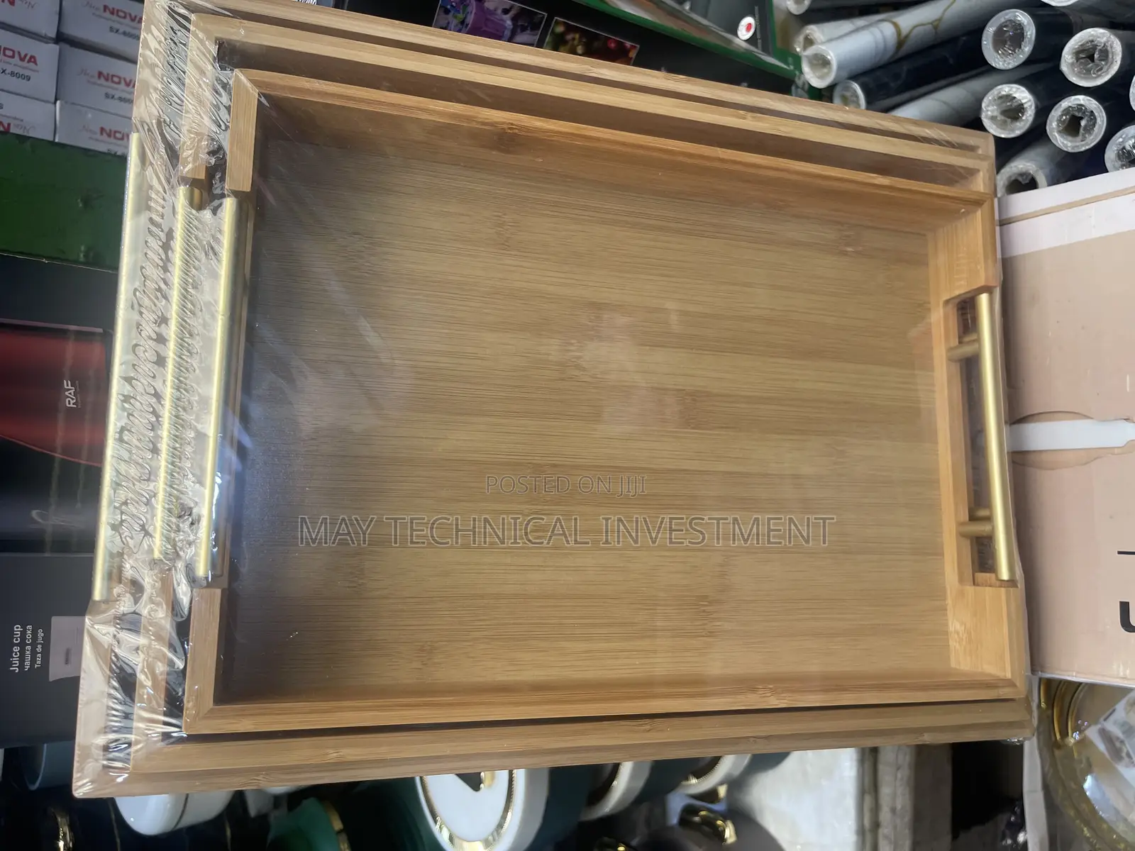 3pcs Wooden Tray