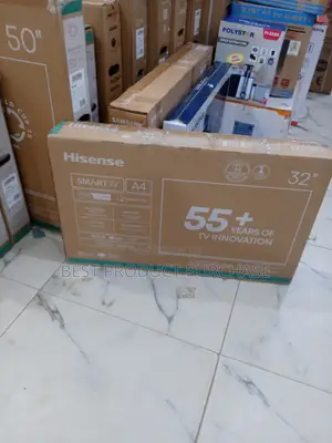 Fresh in Box Hisense 32 Inch A4k Smart Android Tv