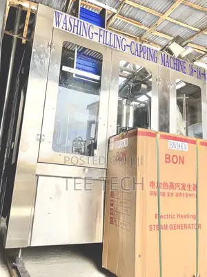 Bottle Water Washing Filling and Capping Machine 18-18-6 (Bottle Water
