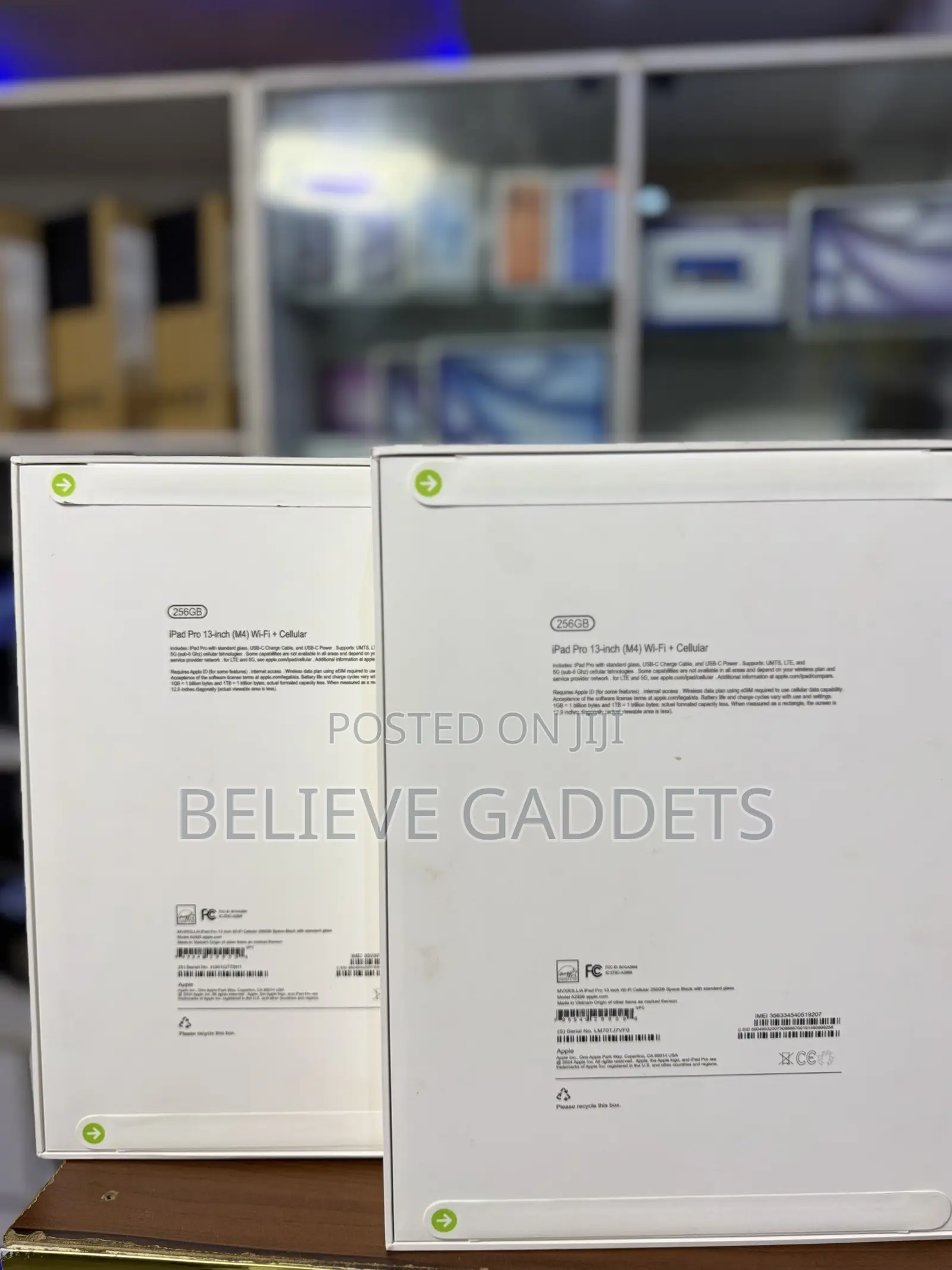 New Apple iPad Pro 13 (2024) 256 GB Black