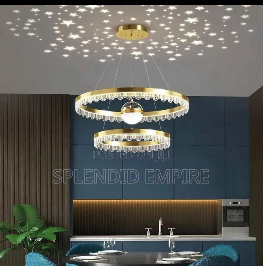 Double Ring Chandelier