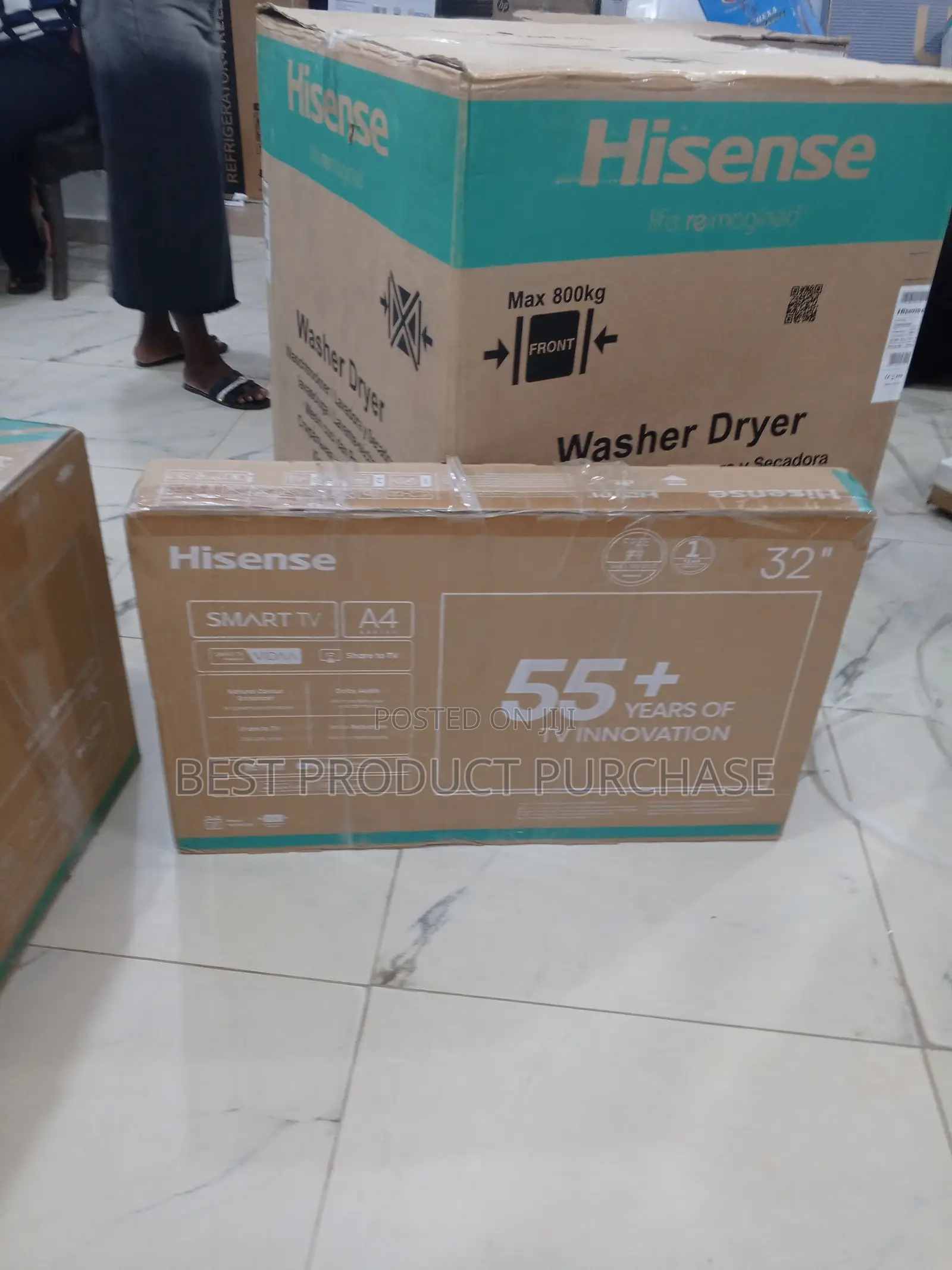 New Hisense 32 Inch A4k - Bluetooth 5.0 + Screen Mirroring