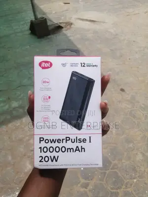 Itel 10000mah Powerpulse 1 20w Powerbank