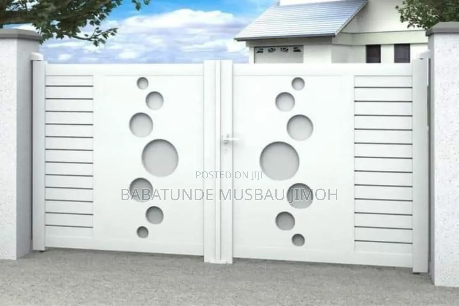 Serenity Design Plate Gate