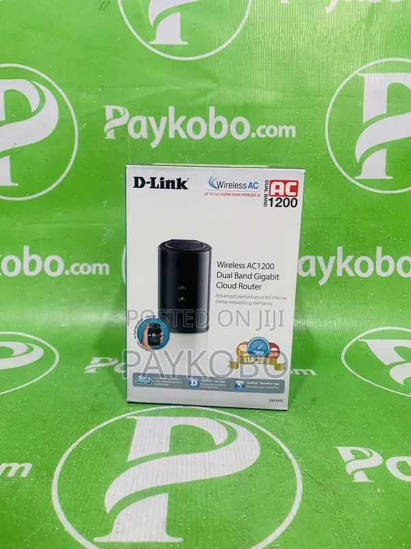 D-Link Wireless Ac 1200 MBPS Dual-Band Gigabit Cloud Router