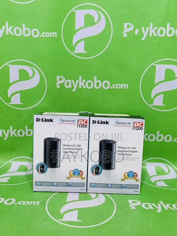 D-Link Wireless Ac 1200 MBPS Dual-Band Gigabit Cloud Router