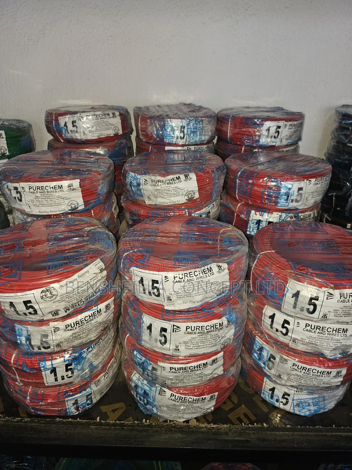 1.5mm PVC Single Core Copper Cable