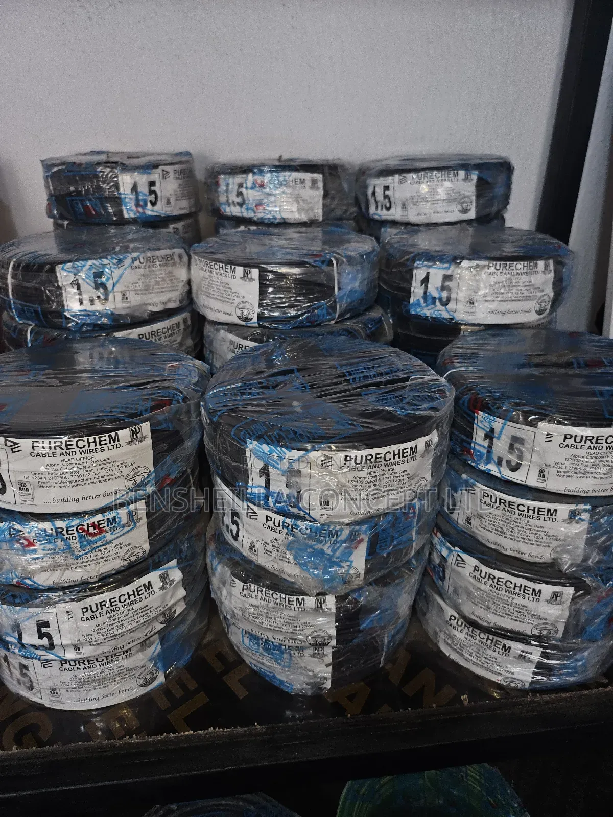 1.5mm PVC Single Core Copper Cable