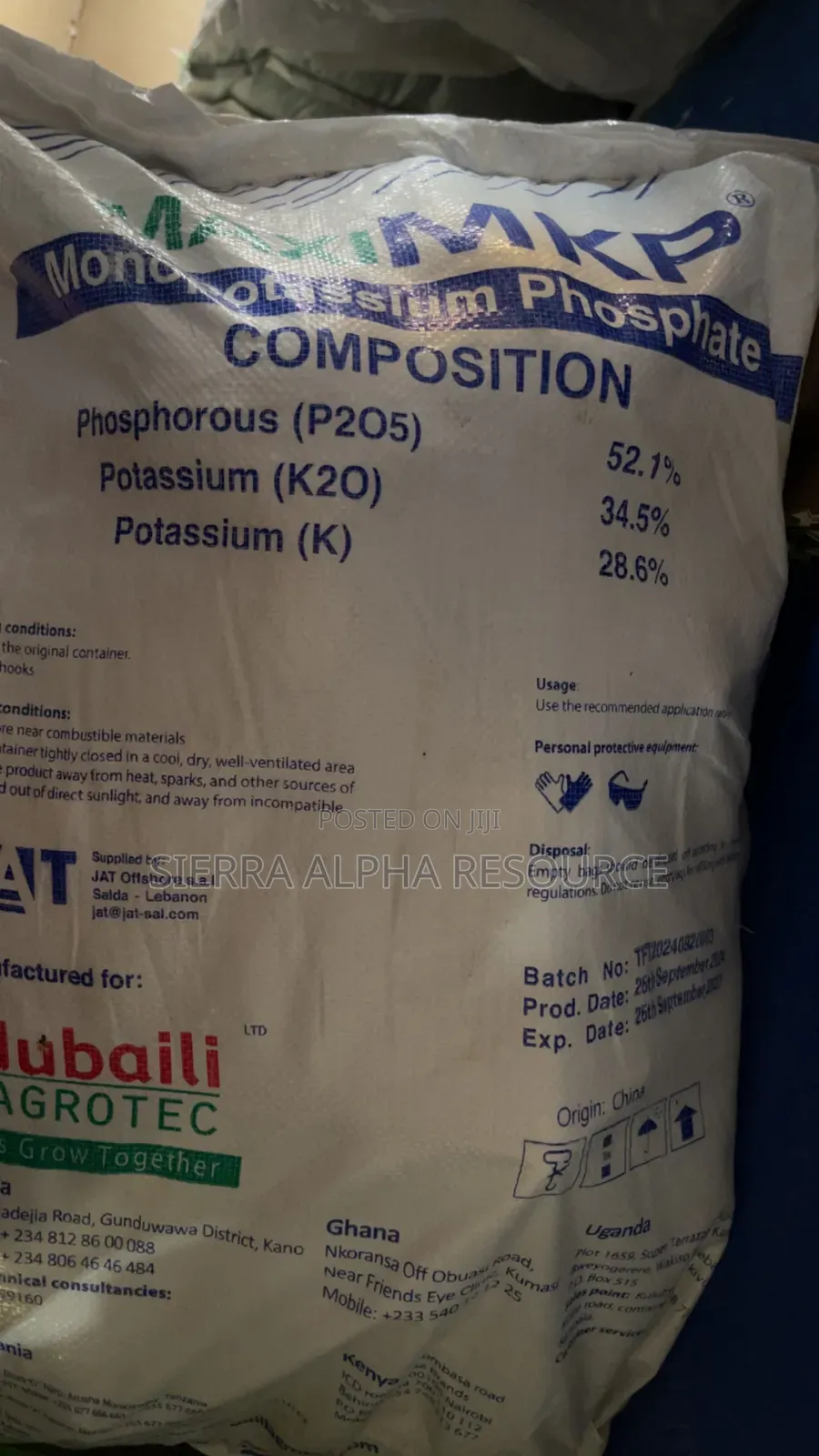 Monopotassium Phosphate MKP