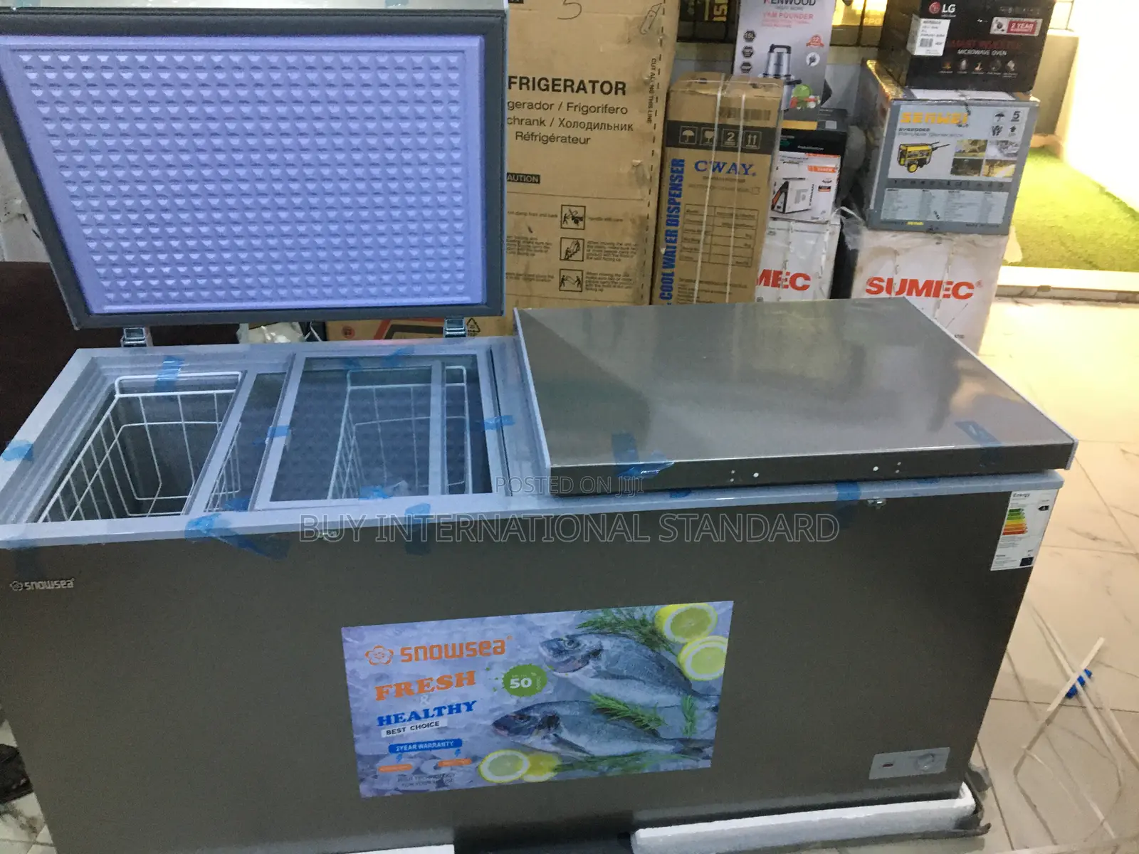 Snowsea 420l Chest Freezer – Strong Compressor